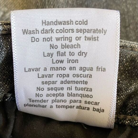 Judy Blue Boyfriend Fit Gray Bleach Splatter Distressed Mid Rise Jeans Size 3/26 - Picture 5 of 6